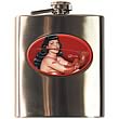 Bettie Page by Olivia Red Devil Flask